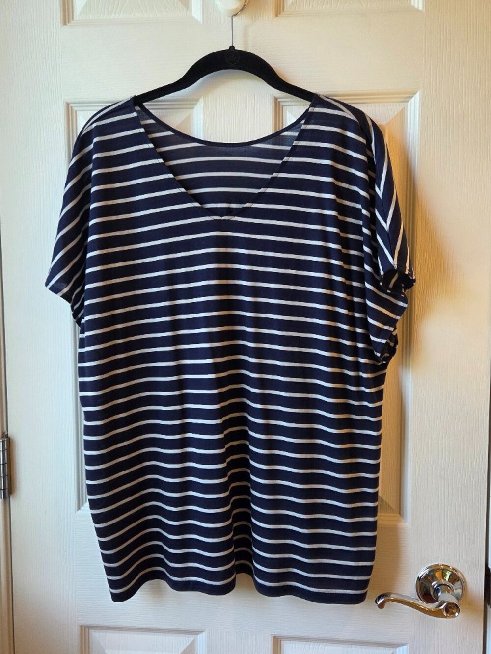 Ice Breaker W DRAYDEN Reversible SS Top STRIPE Women's Short Sleeve Cut and Sewn
